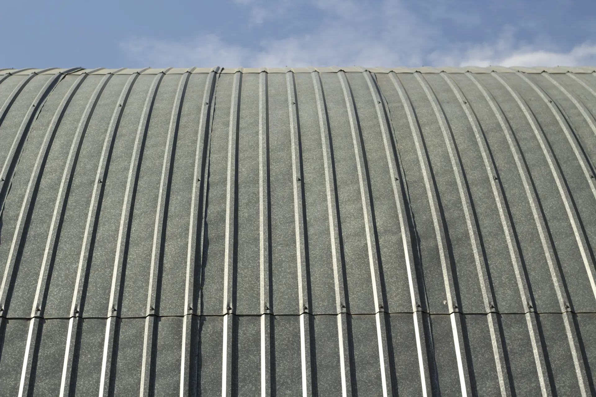 Zinc roofing for commercial use